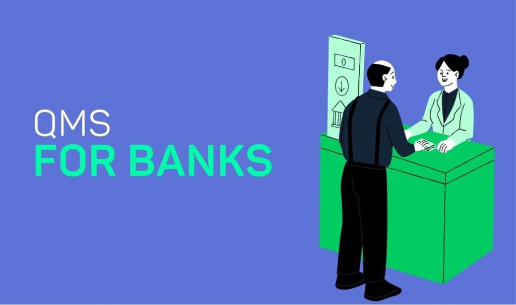 Queue management system for banks