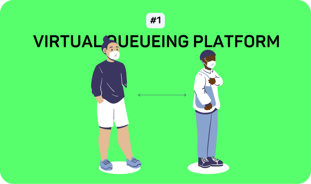 Social Distancing Queue Management Solution & Virtual queue management