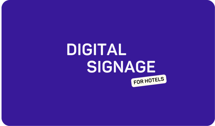 digital signage for hotels