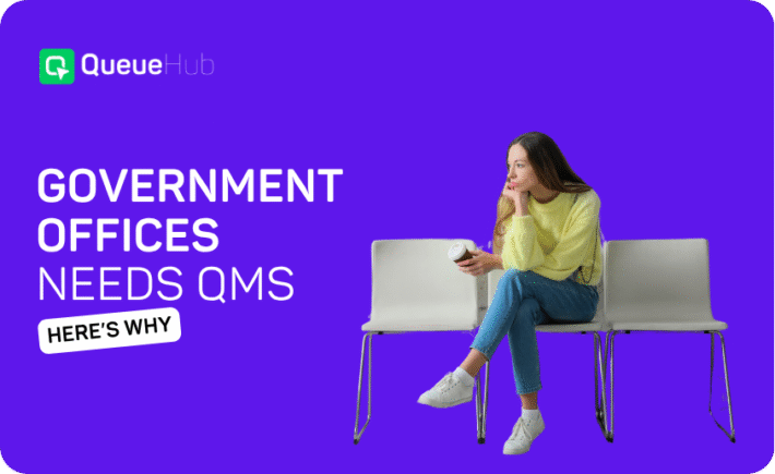 Government office queue management system